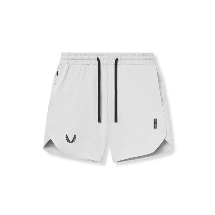 ASRV Shorts Men AeroSilver 7034 Linerless Short White
