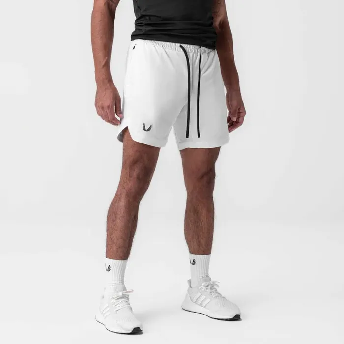 ASRV Shorts Men AeroSilver 7034 Linerless Short White