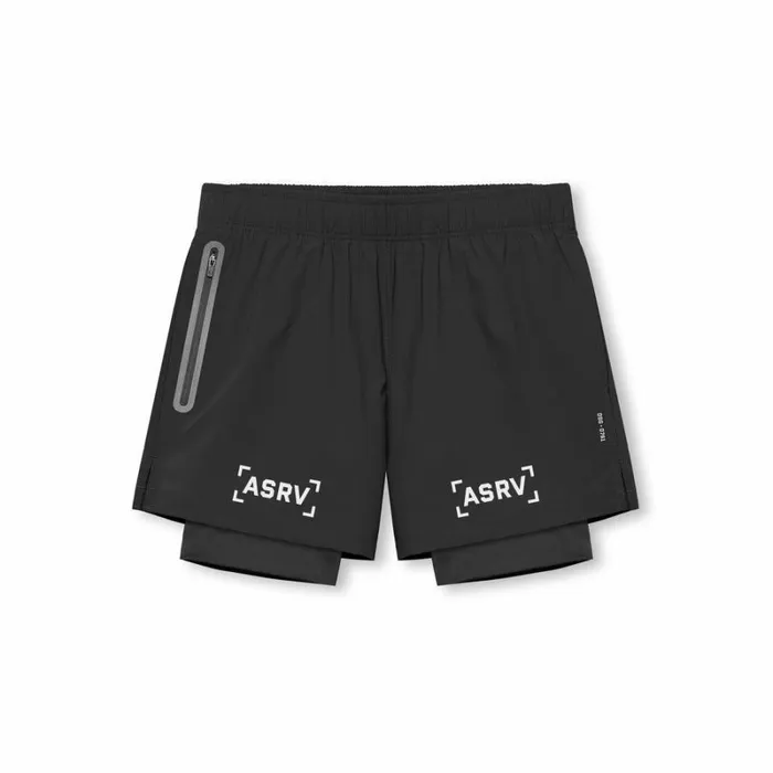 ASRV Shorts Men Ripstop 5034 Liner Short Black