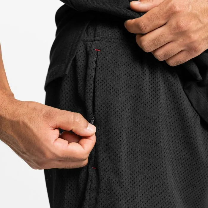 ASRV Shorts Men SilverPlus Mesh Rec Liner Short Blackblack