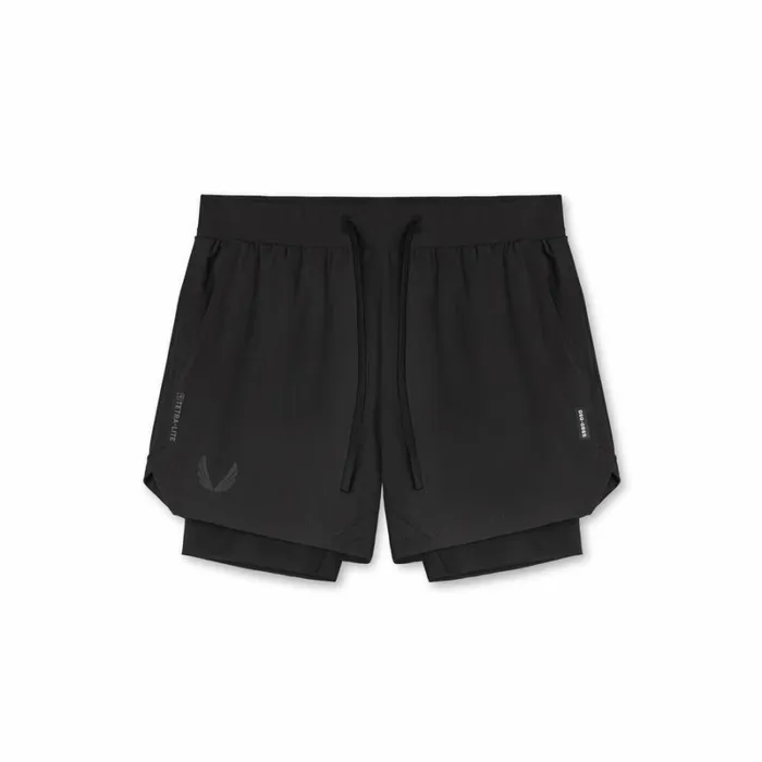 ASRV Shorts Men TetraLite 5034 Liner Short Black 034wings034black