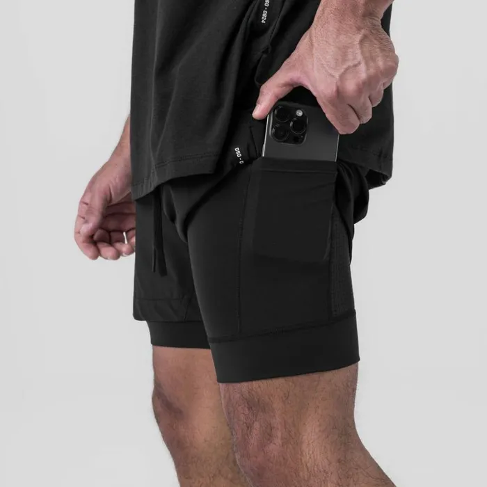 ASRV Shorts Men TetraLite 5034 Liner Short Black 034wings034black
