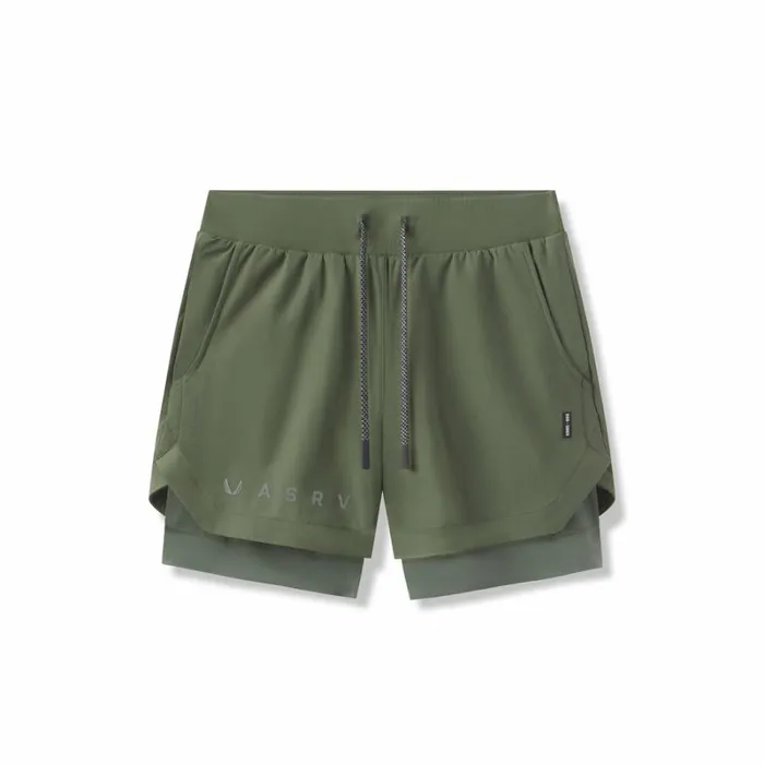 ASRV Shorts Men TetraLite 5034 Liner Short Olive 034reflective Classic034