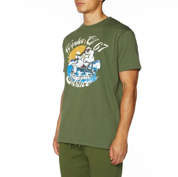 Authentic Diver TShirt 8211 Green Green Men Kappa TShirts