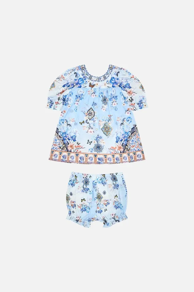 BABIES PUFF SLEEVE TOP AND BLOOMER SET AL MANIAL PALACE MEMOIRS Al Manial Palace Memoirs Kids Camilla Baby BABIES PUFF SLEEVE TOP AND BLOOMER SET AL MANIAL PALACE MEMOIRS Al Manial Palace Memoirs Kids Camilla Baby