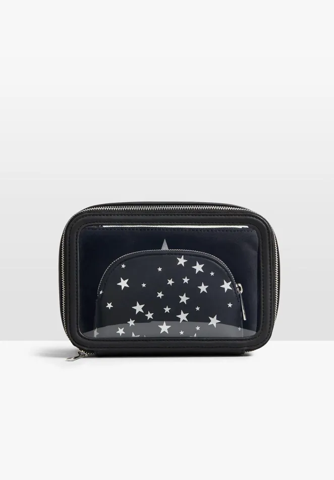Bags Women Hush Marseille Make Up Bag Set Blacksilver