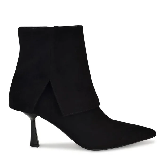 Bazie Pointy Toe Dress Booties Black Women Nine West Boots and Booties