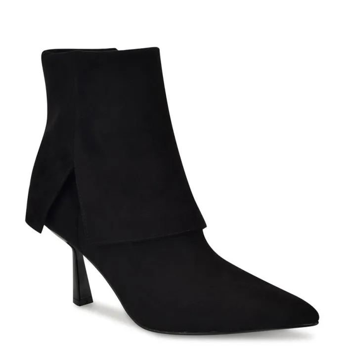Bazie Pointy Toe Dress Booties Black Women Nine West Boots and Booties Bazie Pointy Toe Dress Booties Black Women Nine West Boots and Booties