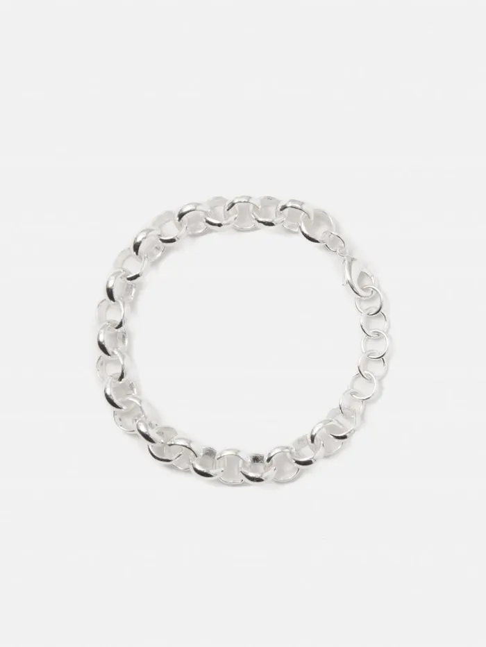 Belcher Chain Bracelet Silver Women Jigsaw Party