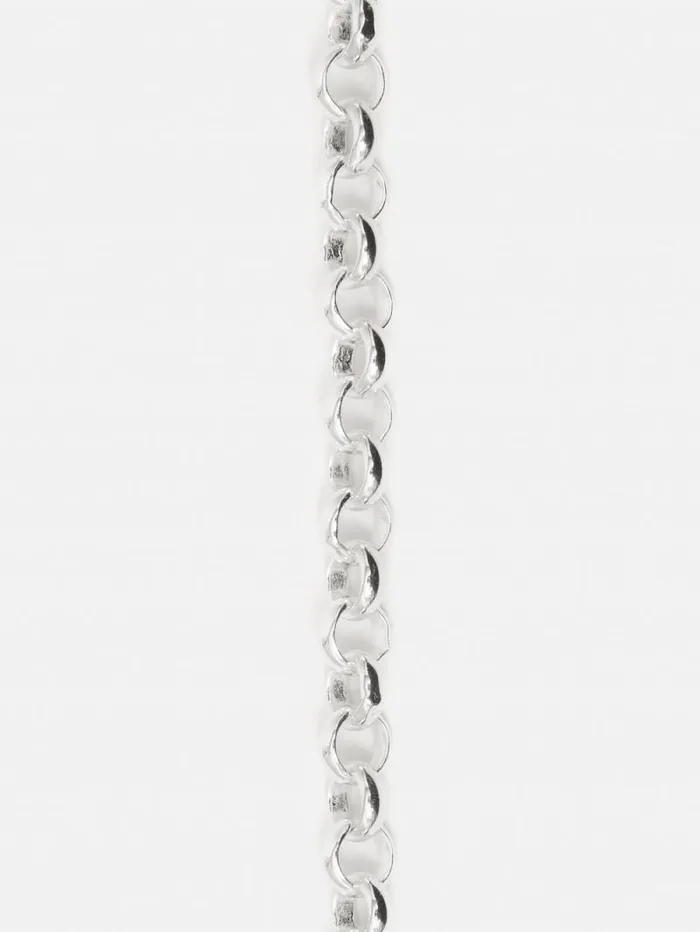 Belcher Chain Necklace Silver Women Jigsaw Party