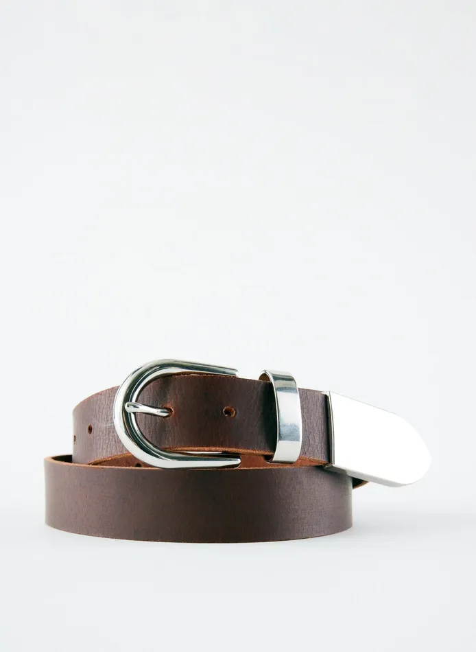 Belts Women Tibi Carlos Leather Belt