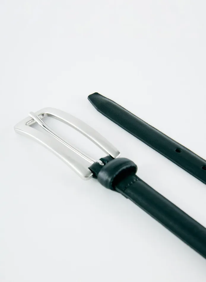 Belts Women Tibi Darwin Leather Belt