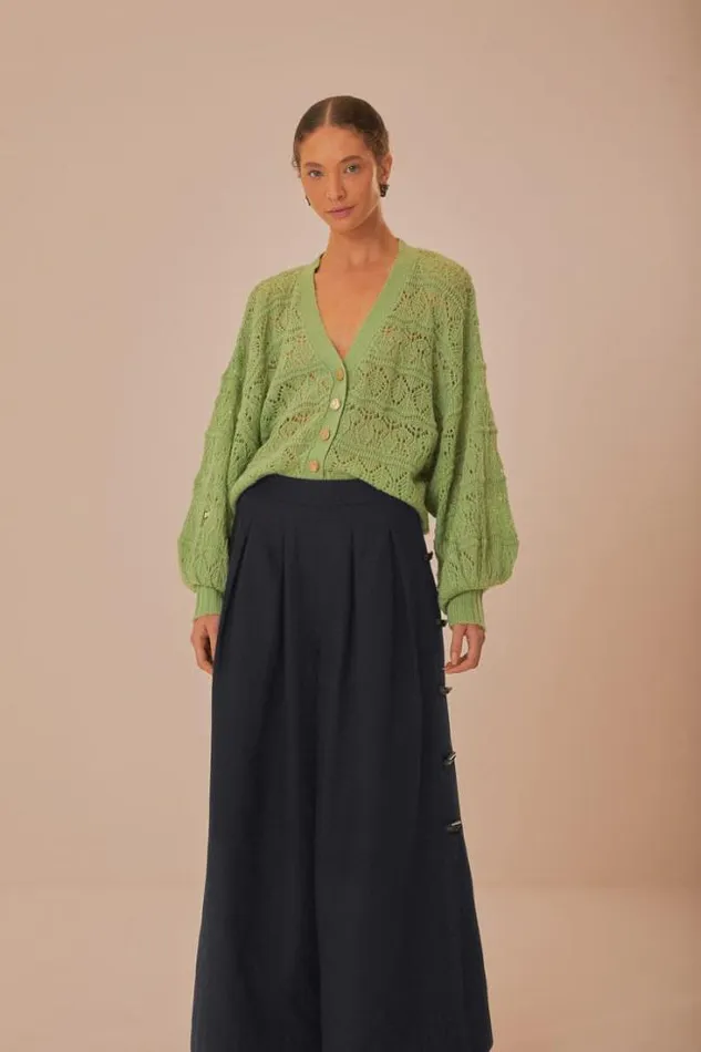 Black Button Pants Women FARM Rio Pants