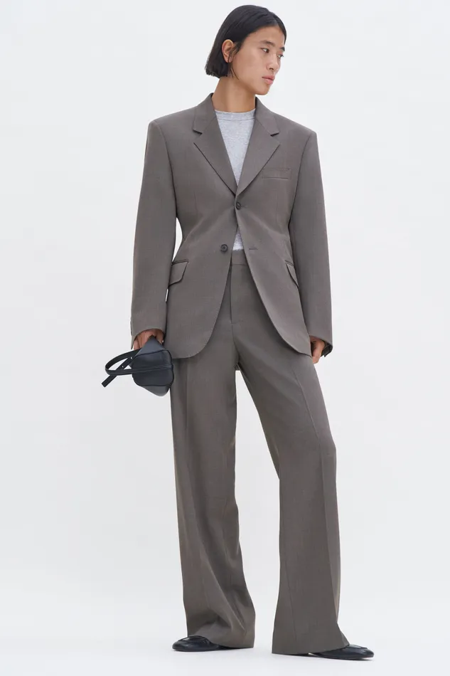 Blazers filippak Women Tailored Hourglass Blazer Driftwood Blazers filippak Women Tailored Hourglass Blazer Driftwood
