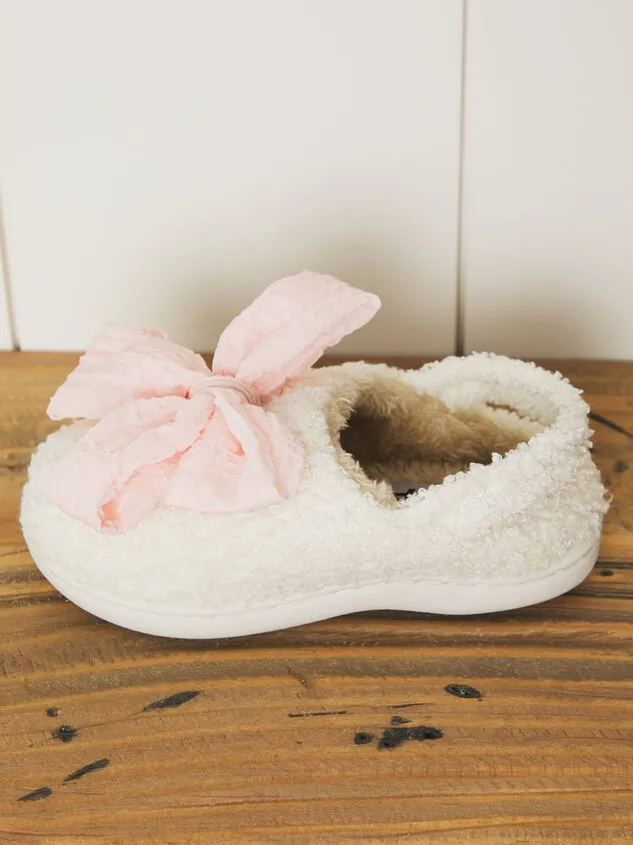 Bonnie Mini Bow Slippers Ivorypink GirlBoy Altar039d State Shoes Bonnie Mini Bow Slippers Ivorypink GirlBoy Altar039d State Shoes