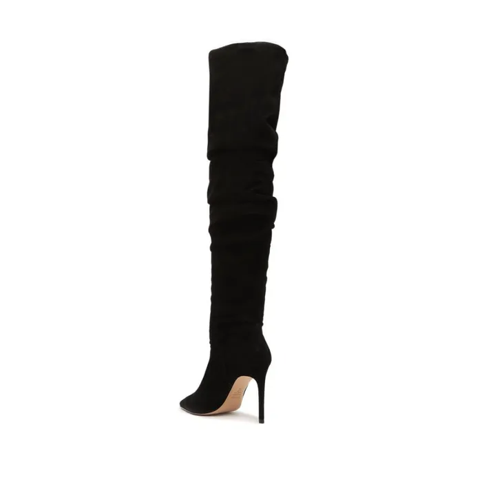 Boots Ashlee Over The Knee Suede Boot Black Schutz Shoes Boots Boots Ashlee Over The Knee Suede Boot Black Schutz Shoes Boots