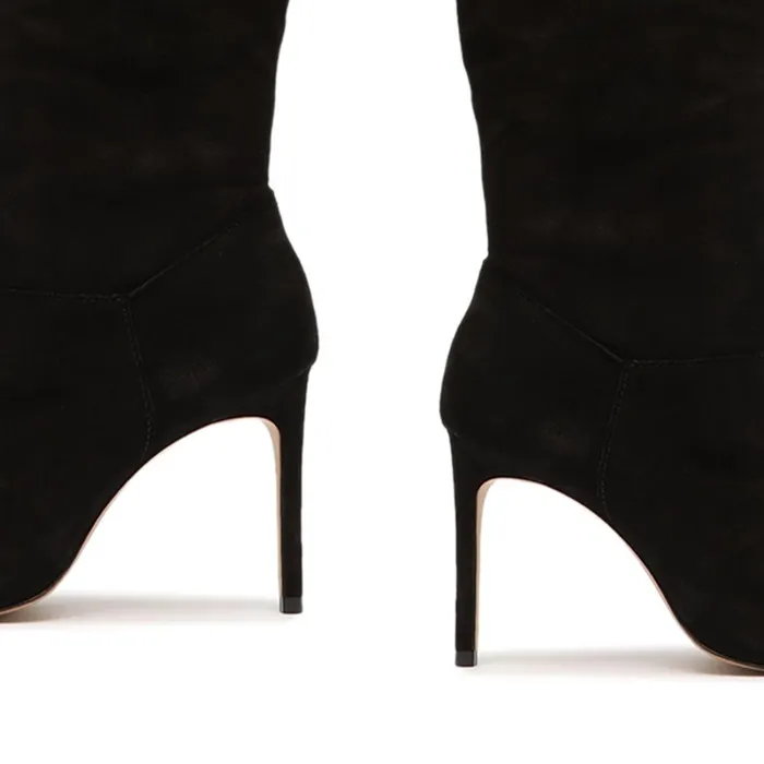 Boots Ashlee Over The Knee Suede Boot Black Schutz Shoes Boots Boots Ashlee Over The Knee Suede Boot Black Schutz Shoes Boots