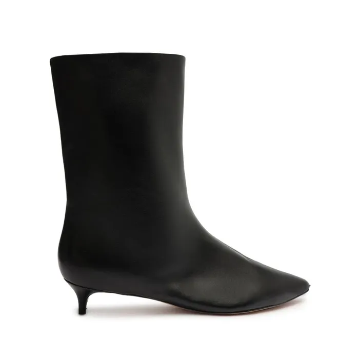 Boots Gail Nappa Leather Bootie Black Schutz Shoes Booties