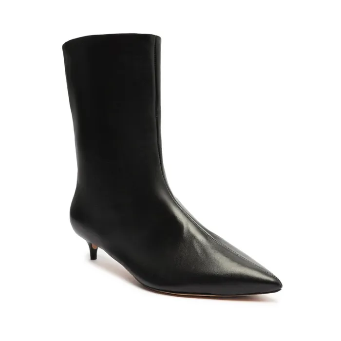 Boots Gail Nappa Leather Bootie Black Schutz Shoes Booties