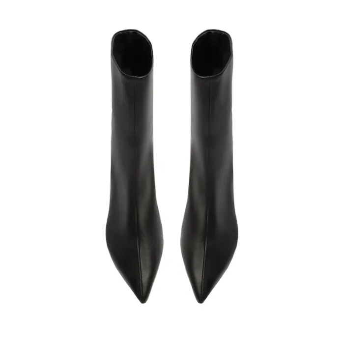 Boots Gail Nappa Leather Bootie Black Schutz Shoes Booties