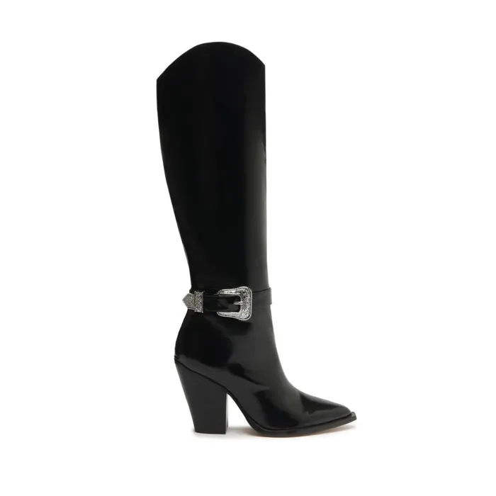 Boots Jeane Leather Boot Black Schutz Shoes Boots