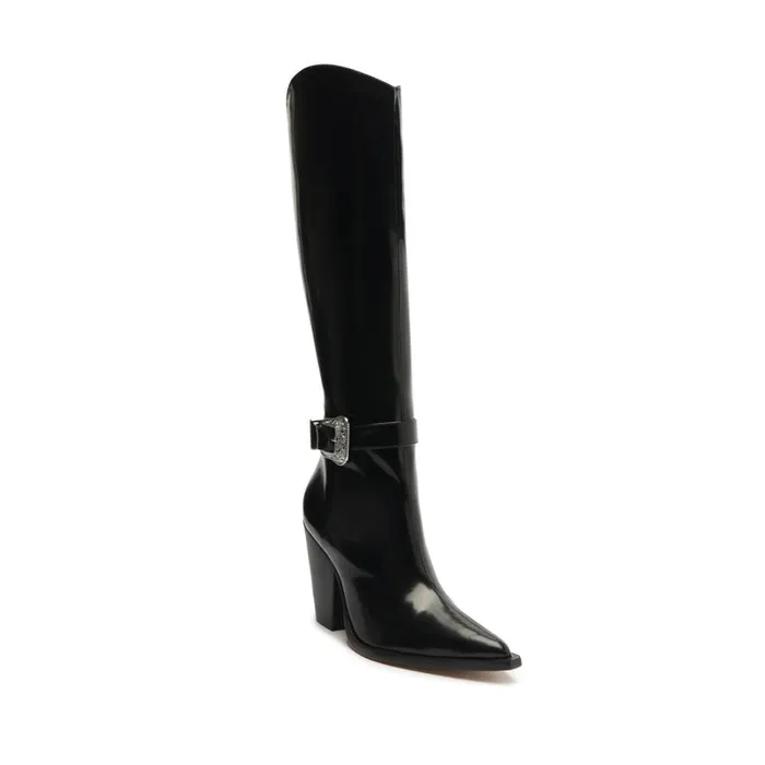 Boots Jeane Leather Boot Black Schutz Shoes Boots