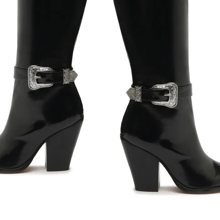Boots Jeane Leather Boot Black Schutz Shoes Boots