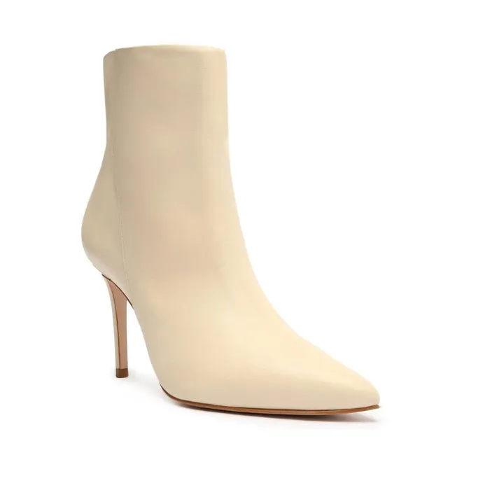 Boots Mikki Leather Bootie Eggshell Schutz Shoes Mikki Boots Boots Mikki Leather Bootie Eggshell Schutz Shoes Mikki Boots