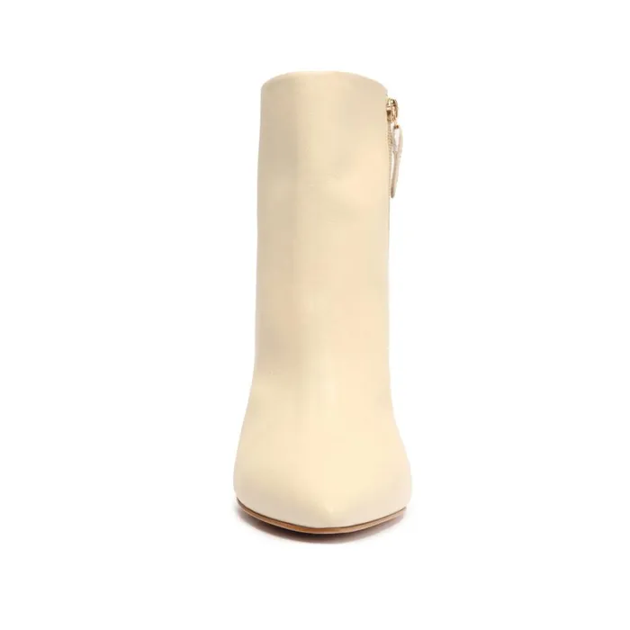 Boots Mikki Leather Bootie Eggshell Schutz Shoes Mikki Boots Boots Mikki Leather Bootie Eggshell Schutz Shoes Mikki Boots