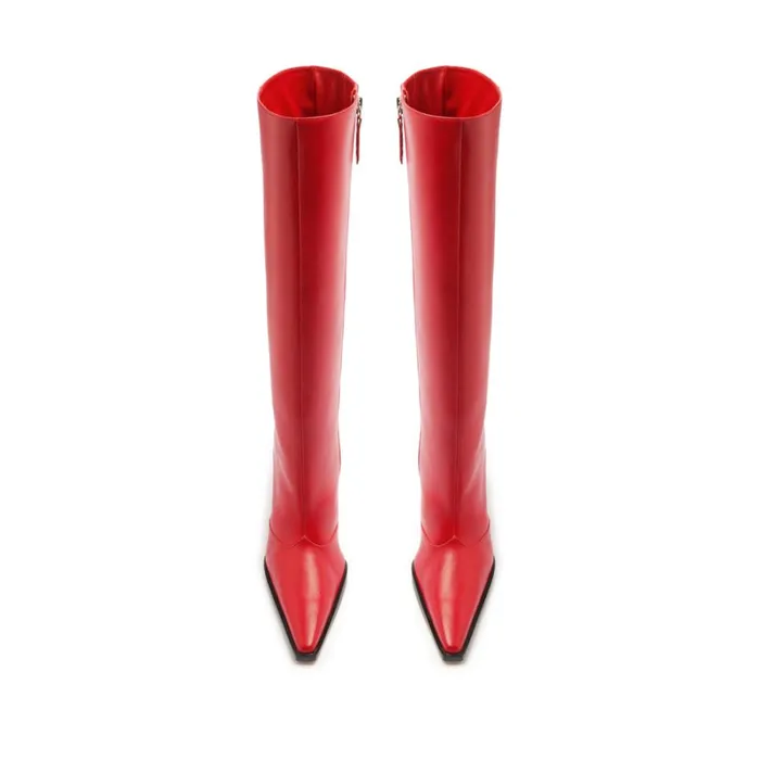 Boots Raffaela Up Boot Red Schutz Shoes Boots