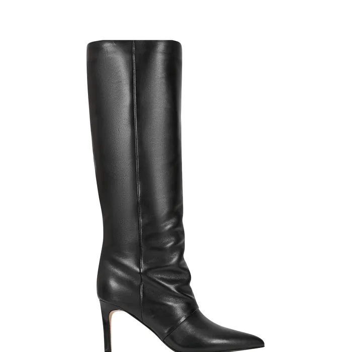 Boots Women Marc Fisher Narysa Dress Boot Black Leather