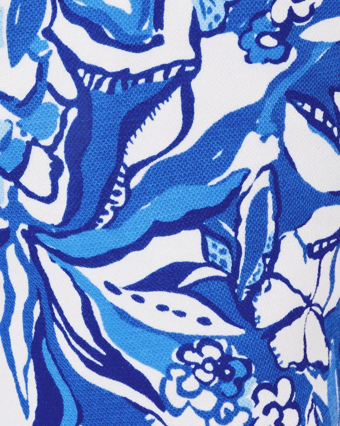 Bottoms Women Lilly Pulitzer 5034 Callahan Knit Short Blue Tang Flocking Fabulous Bottoms Women Lilly Pulitzer 5034 Callahan Knit Short Blue Tang Flocking Fabulous