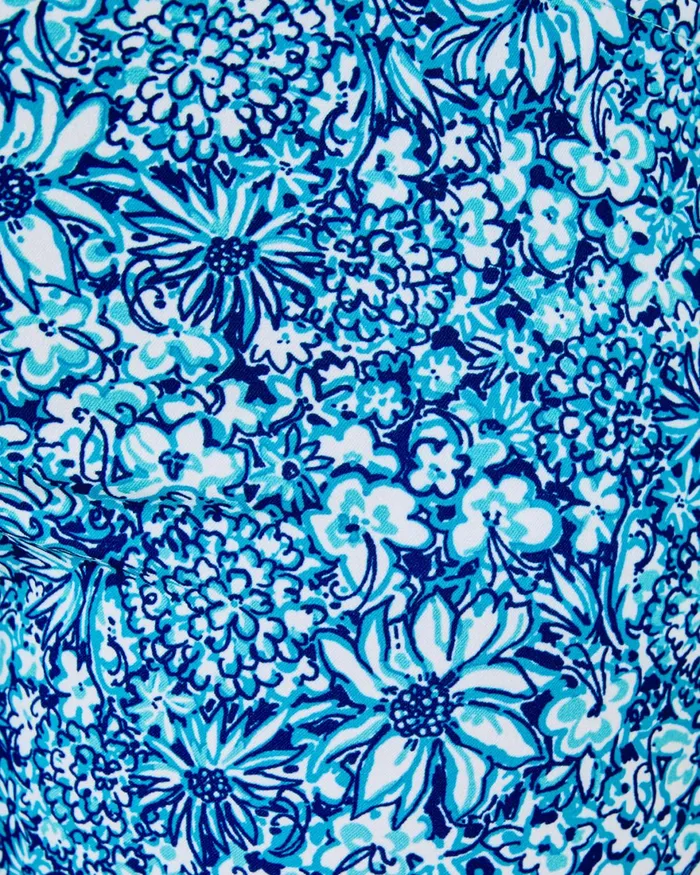 Bottoms Women Lilly Pulitzer UPF 50 Luxletic 28034 Corso Pant Cumulus Blue Blooming Together Golf Bottoms Women Lilly Pulitzer UPF 50 Luxletic 28034 Corso Pant Cumulus Blue Blooming Together Golf