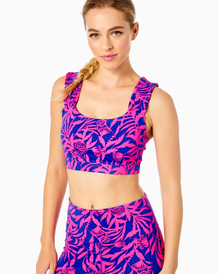 Bottoms Women Lilly Pulitzer UPF 50 Luxletic Gardenia Skort Pink Grenadine Flocking To Paradise Engineered Skort Bottoms Women Lilly Pulitzer UPF 50 Luxletic Gardenia Skort Pink Grenadine Flocking To Paradise Engineered Skort