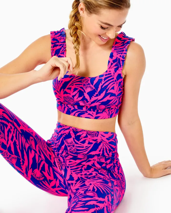 Bottoms Women Lilly Pulitzer UPF 50 Luxletic Gardenia Skort Pink Grenadine Flocking To Paradise Engineered Skort Bottoms Women Lilly Pulitzer UPF 50 Luxletic Gardenia Skort Pink Grenadine Flocking To Paradise Engineered Skort