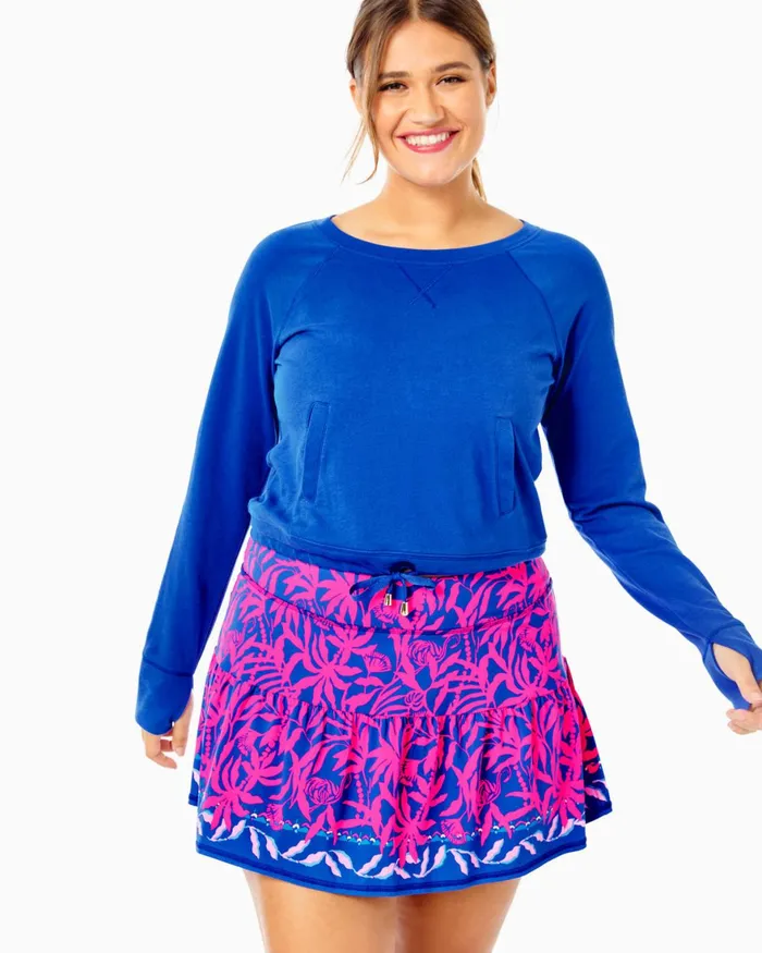 Bottoms Women Lilly Pulitzer UPF 50 Luxletic Gardenia Skort Pink Grenadine Flocking To Paradise Engineered Skort Bottoms Women Lilly Pulitzer UPF 50 Luxletic Gardenia Skort Pink Grenadine Flocking To Paradise Engineered Skort