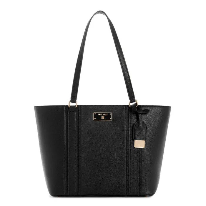 Brodie Small Tote Black Women Nine West Totes and Backpacks
