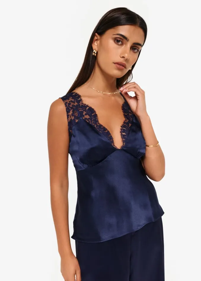 CAMI NYC Camisoles Women Reza Camisole Navy