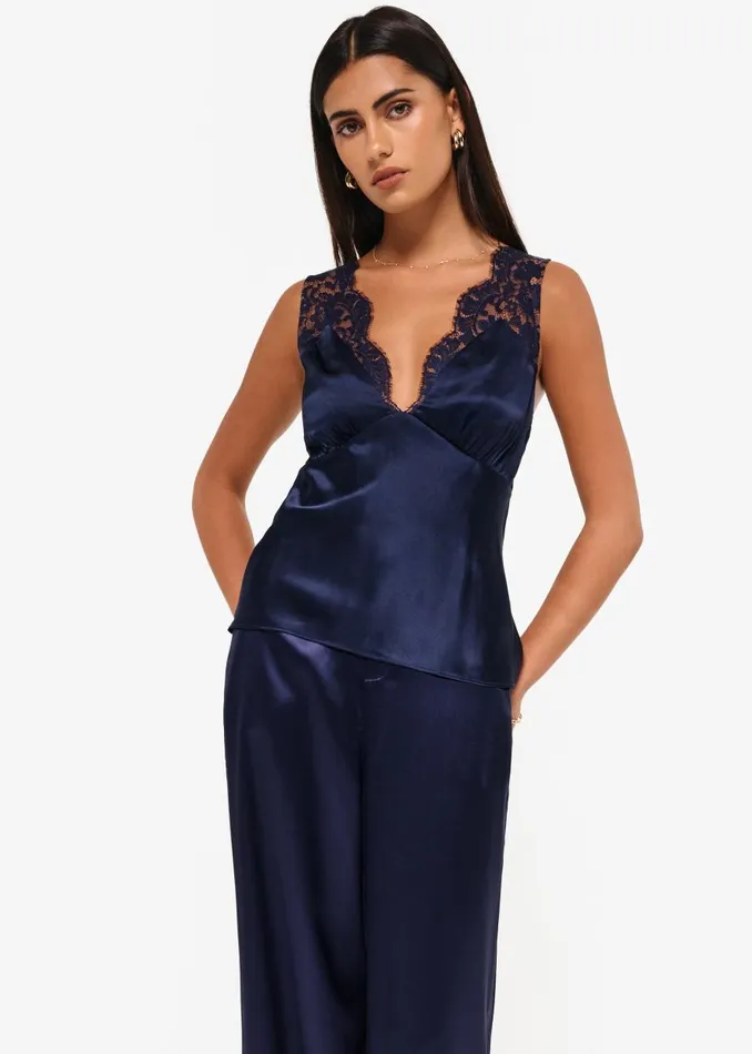 CAMI NYC Camisoles Women Reza Camisole Navy