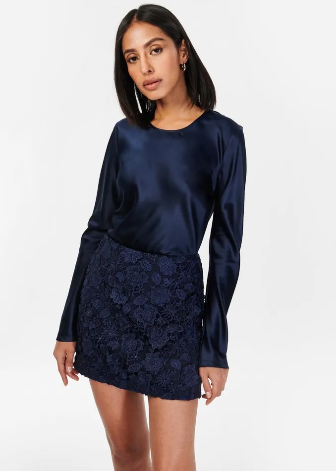 CAMI NYC Tops and Sweaters Women Shireen Top Navy