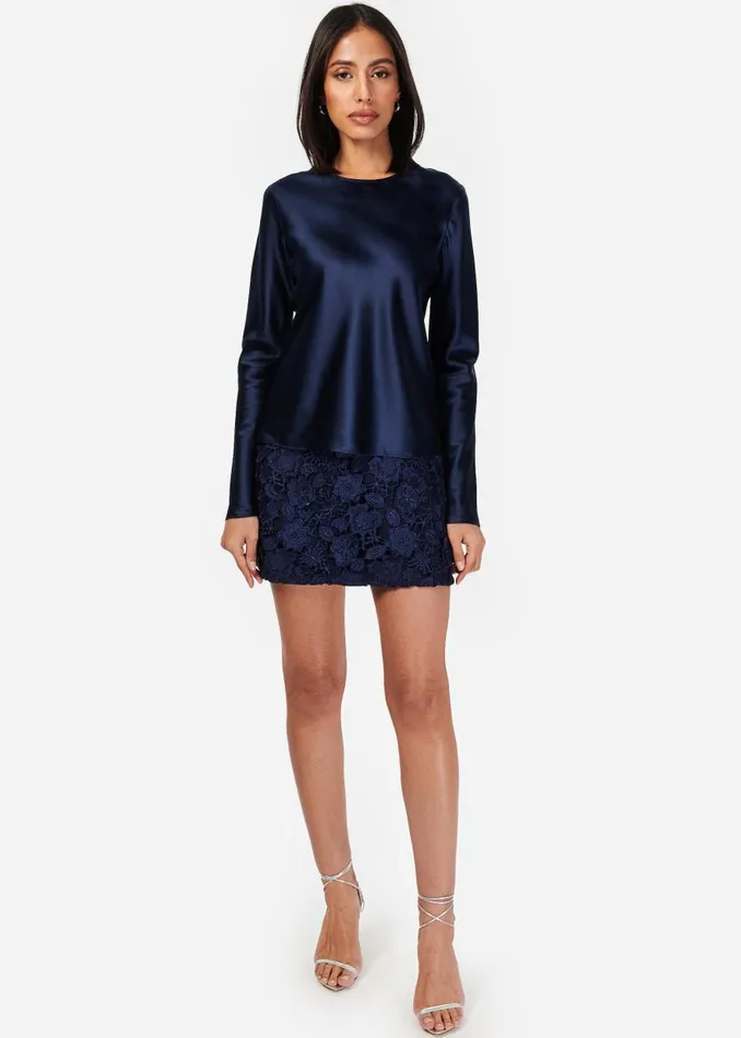 CAMI NYC Tops and Sweaters Women Shireen Top Navy