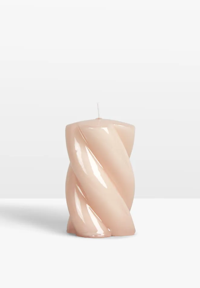 Candles Women Hush Anna and Nina 8211 Blunt Twisted Short Candle Nude