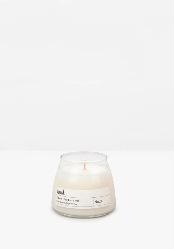 Candles Women Hush Hush Candle 8211 Fig and Blackberry Leaf 8211 80g