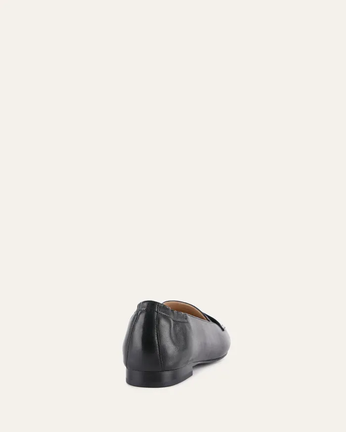 CASUAL jomercer Women Kennedy casual flats black leather CASUAL jomercer Women Kennedy casual flats black leather
