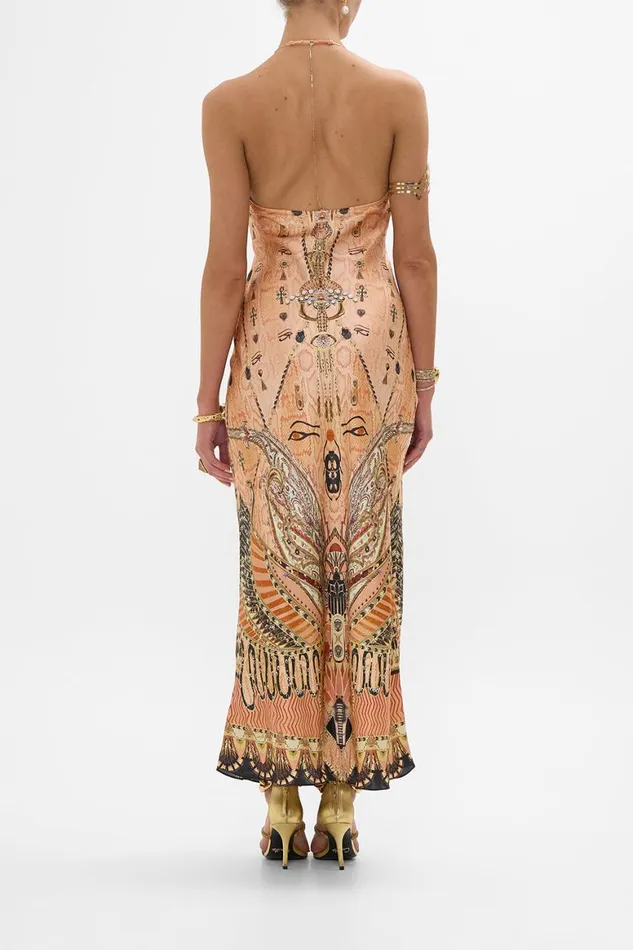 CHAIN DETAIL SLIP DRESS KINGDOM OF HEIROGLYPHS Kingdom Of Heiroglyphs Womens Camilla Dresses CHAIN DETAIL SLIP DRESS KINGDOM OF HEIROGLYPHS Kingdom Of Heiroglyphs Womens Camilla Dresses