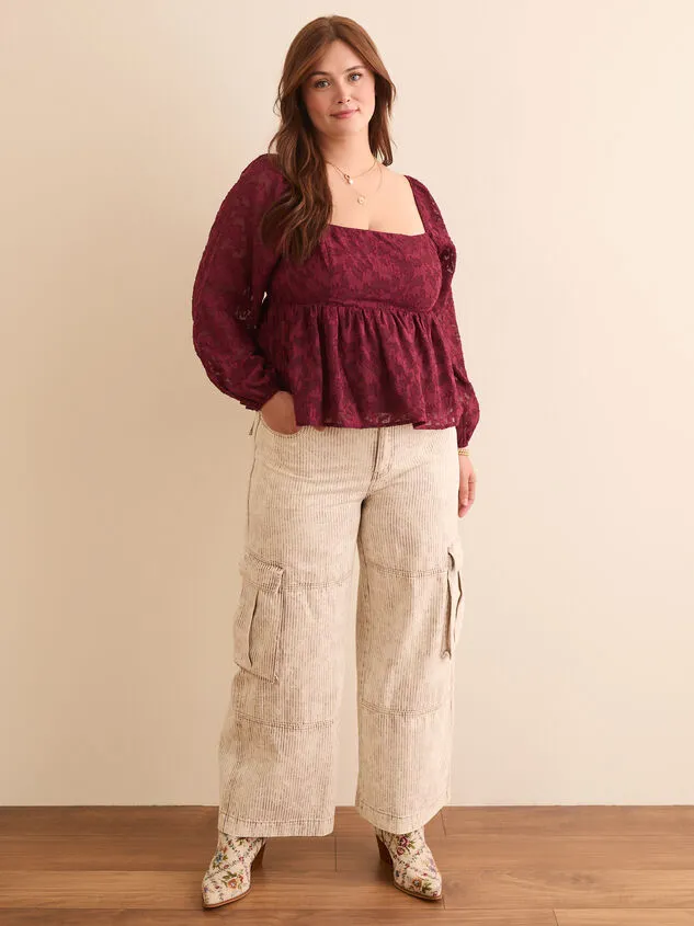 Charli Cargo Pants Mochaivory Women Altar039d State Bottoms