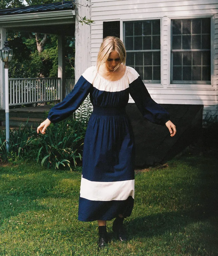 Christy Dawn The Angeline Dress Midnight Khadi Women Dresses Christy Dawn The Angeline Dress Midnight Khadi Women Dresses