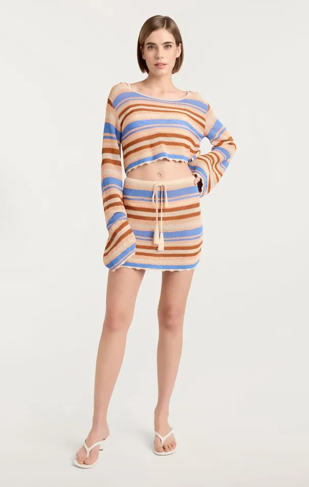 Cinq Sept Ari Skirt Naturalmulti Women Coverups