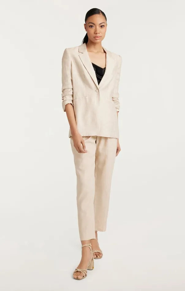 Cinq Sept Arlene Pant Khaki Women Pants