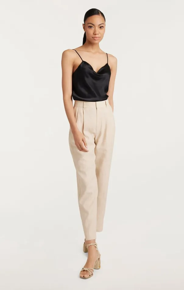 Cinq Sept Arlene Pant Khaki Women Pants